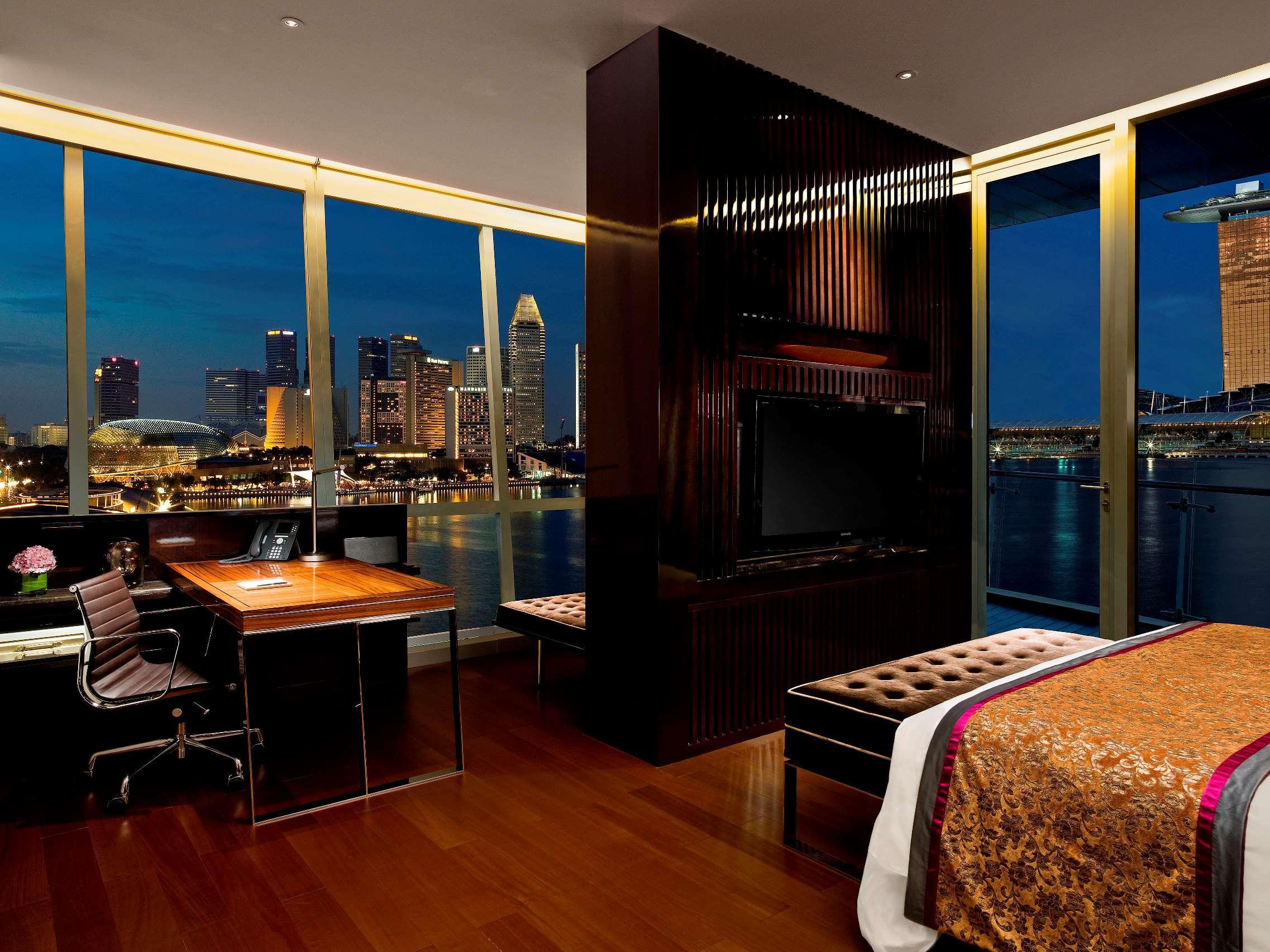 The Fullerton Bay Hotel Singapur Oda fotoğraf